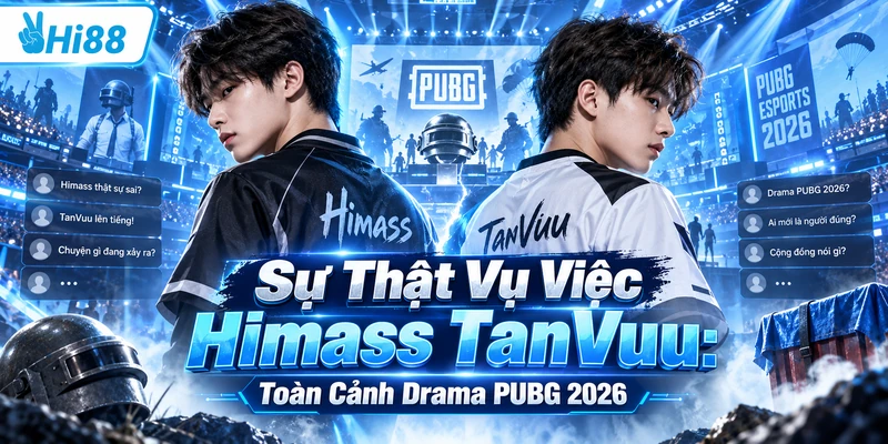 Sự Thật Vụ Việc Himass TanVuu: Toàn Cảnh Drama PUBG 2026